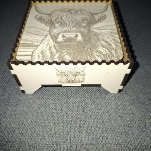Onderzetters Highland Cow