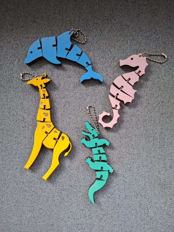 Bewegende hanger krokodil