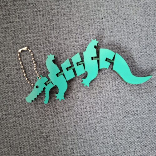 Bewegende hanger krokodil