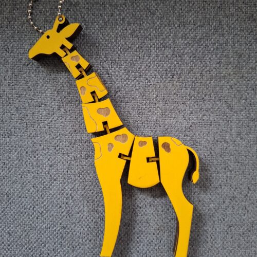 Bewegende hanger giraf