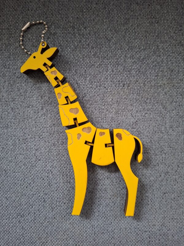 Bewegende hanger giraf